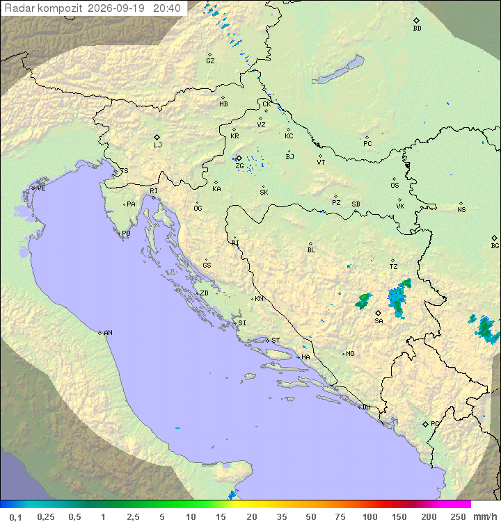 Padavine Hrvaška