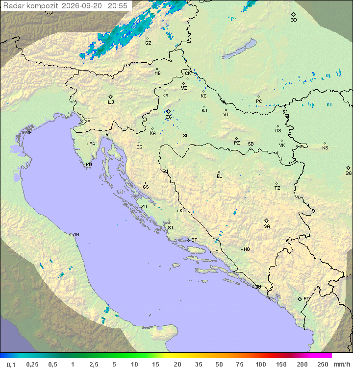 Padavine Hrvaška