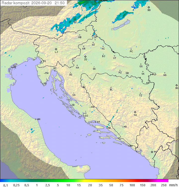Padavine Hrvaška