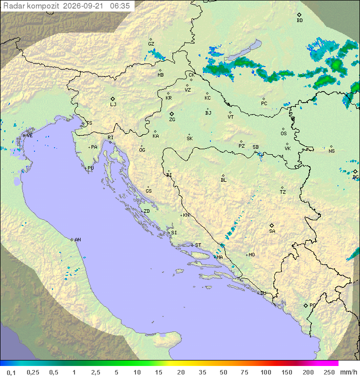 Padavine Hrvaška