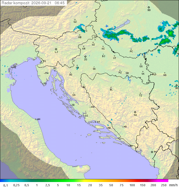 Padavine Hrvaška