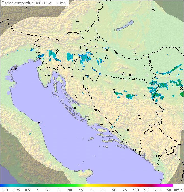 Padavine Hrvaška