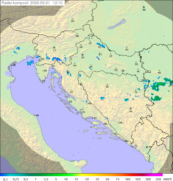 Padavine Hrvaška