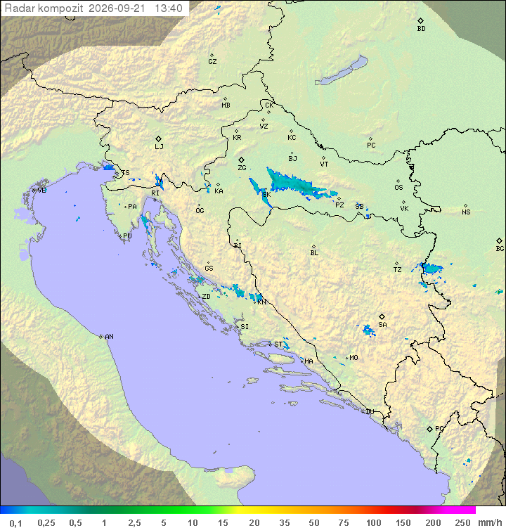 Padavine Hrvaška
