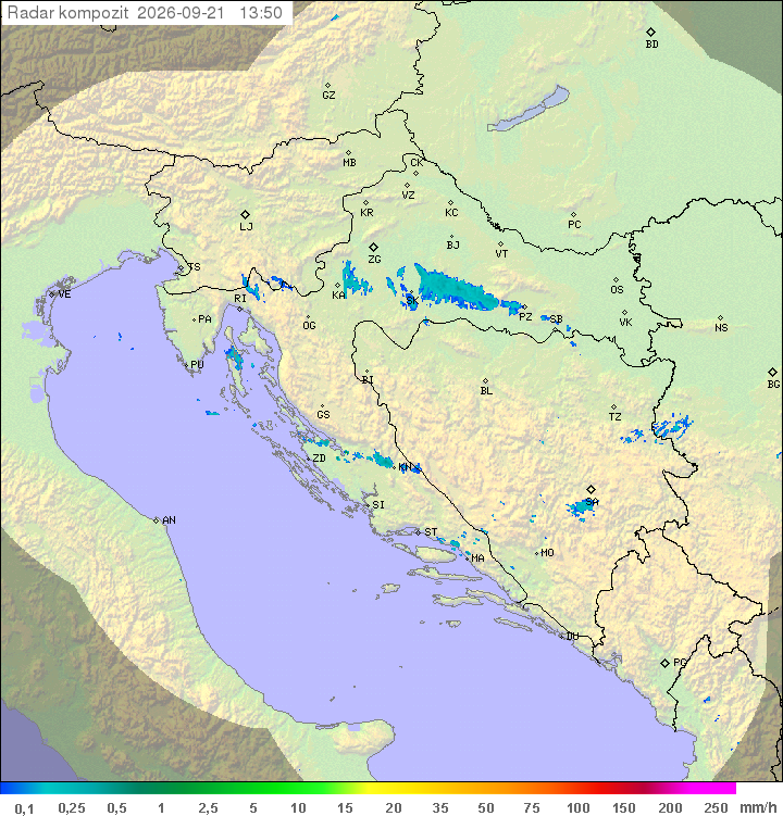 Padavine Hrvaška
