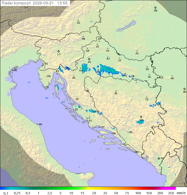 Padavine Hrvaška