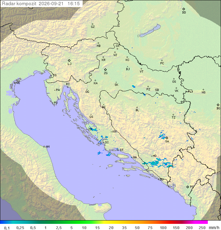 Padavine Hrvaška