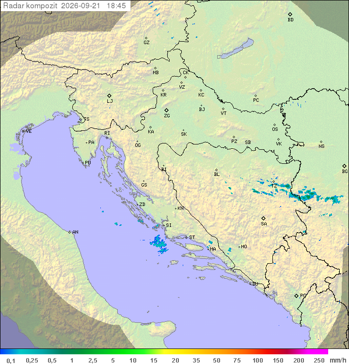 Padavine Hrvaška