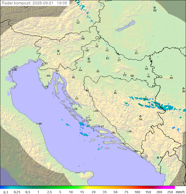 Padavine Hrvaška