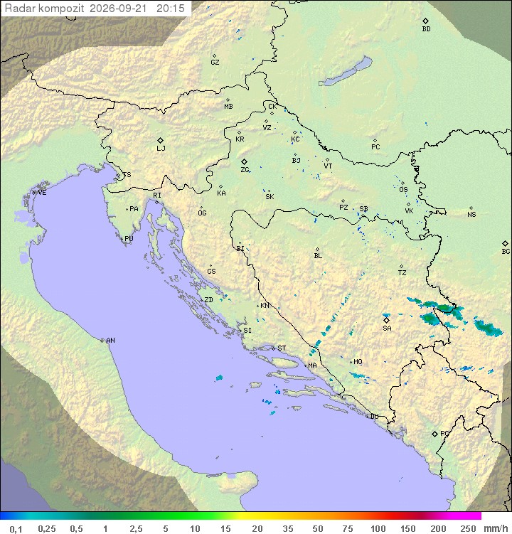 Padavine Hrvaška