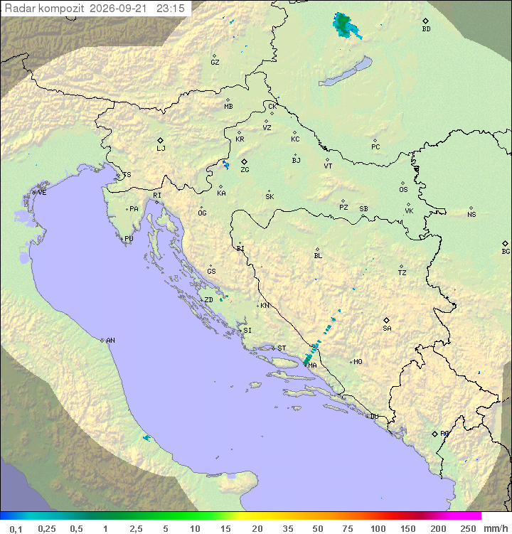 Padavine Hrvaška