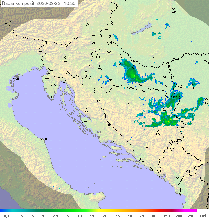 Padavine Hrvaška