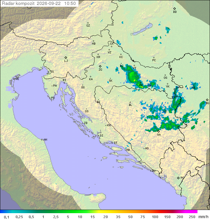 Padavine Hrvaška
