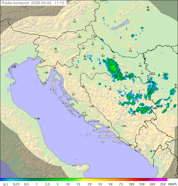 Padavine Hrvaška