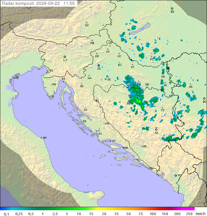 Padavine Hrvaška