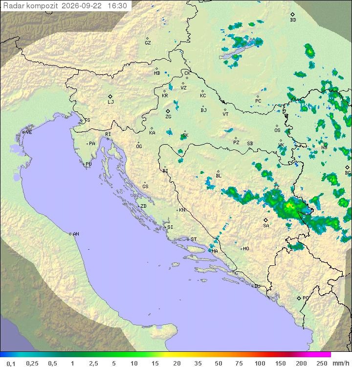 Padavine Hrvaška
