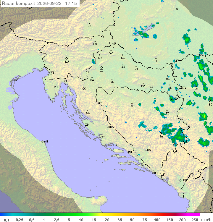 Padavine Hrvaška