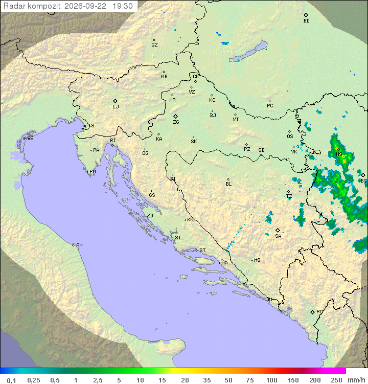 Padavine Hrvaška