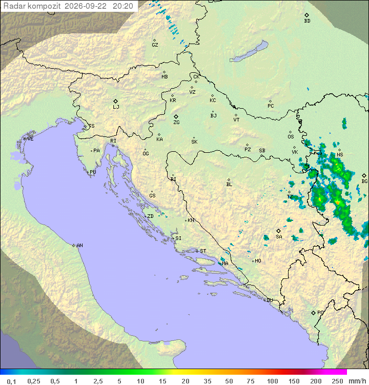 Padavine Hrvaška
