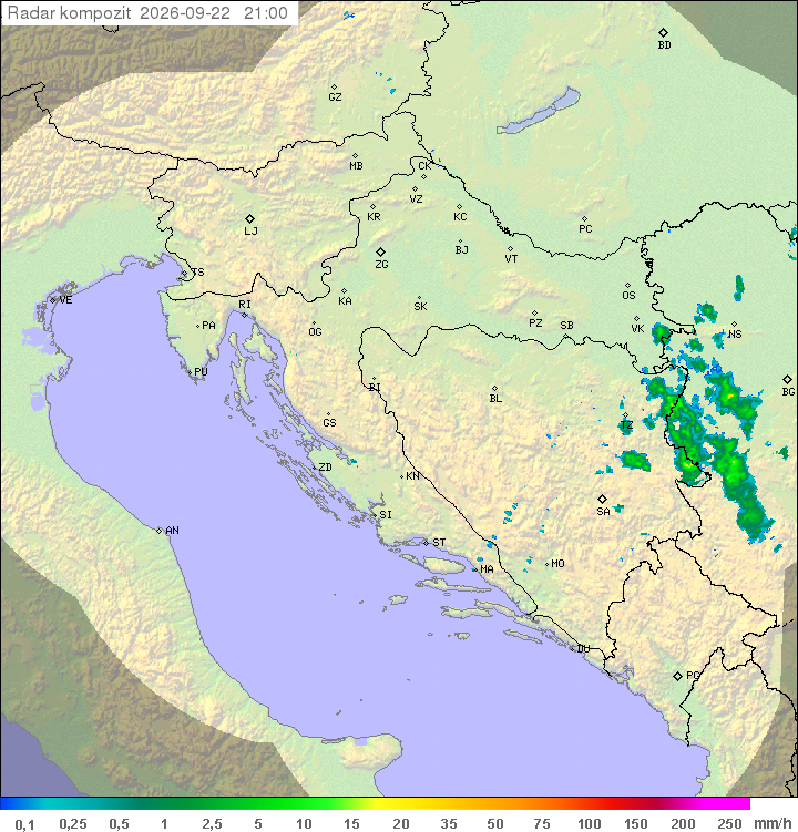 Padavine Hrvaška