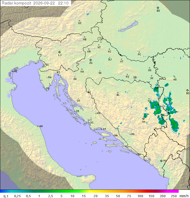 Padavine Hrvaška