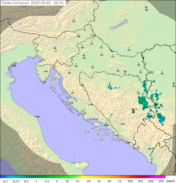 Padavine Hrvaška