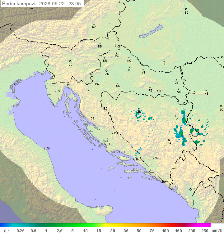 Padavine Hrvaška