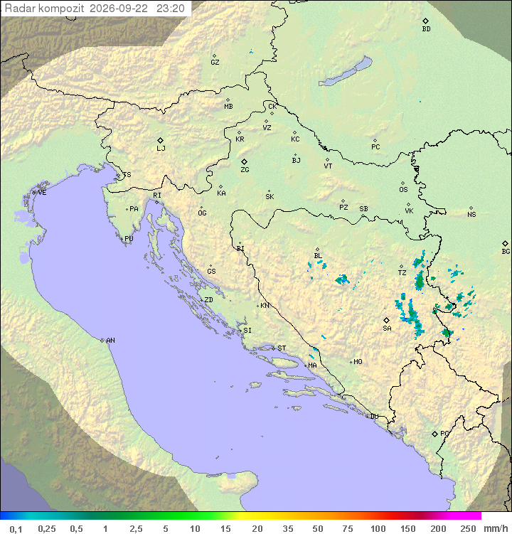 Padavine Hrvaška