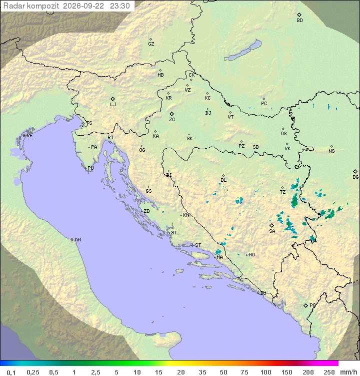 Padavine Hrvaška