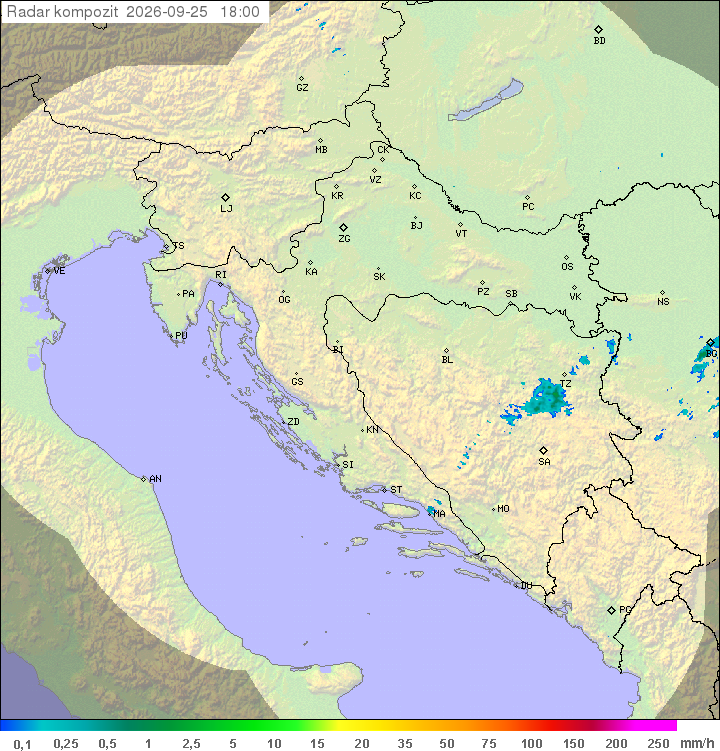 Padavine Hrvaška