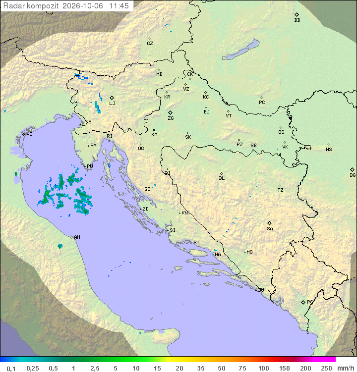 Padavine Hrvaška