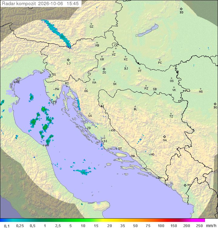 Padavine Hrvaška