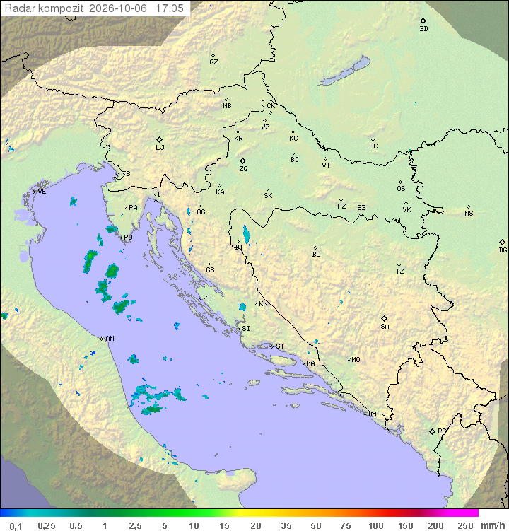 Padavine Hrvaška