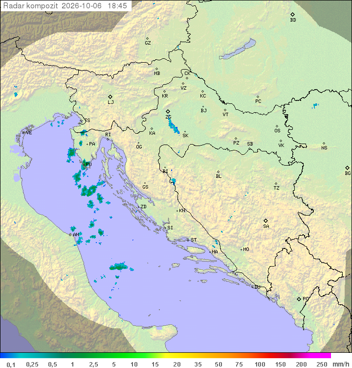 Padavine Hrvaška