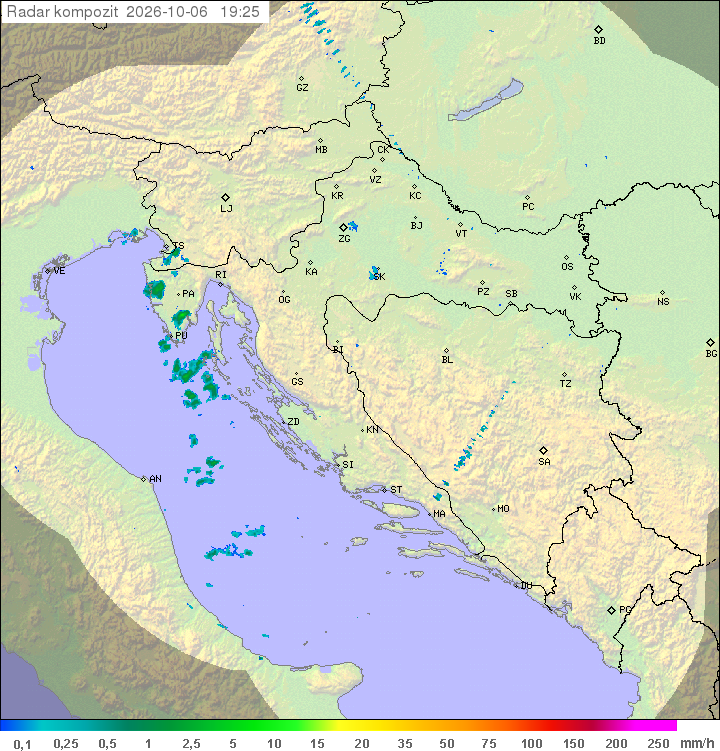 Padavine Hrvaška