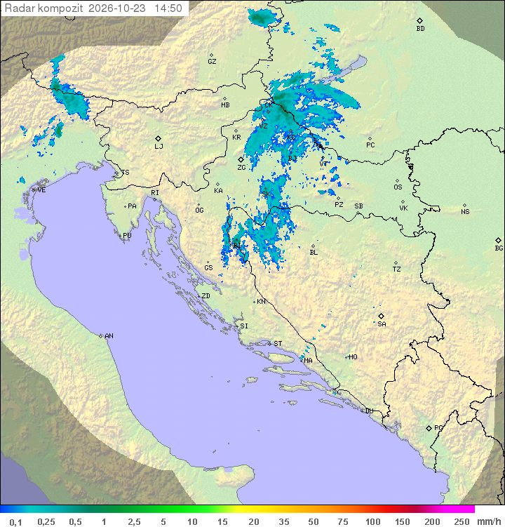 Padavine Hrvaška