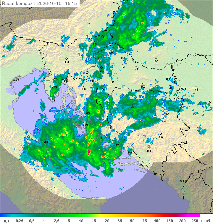 Padavine Hrvaška