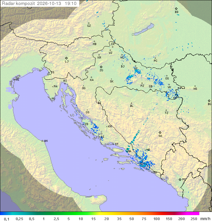 Padavine Hrvaška