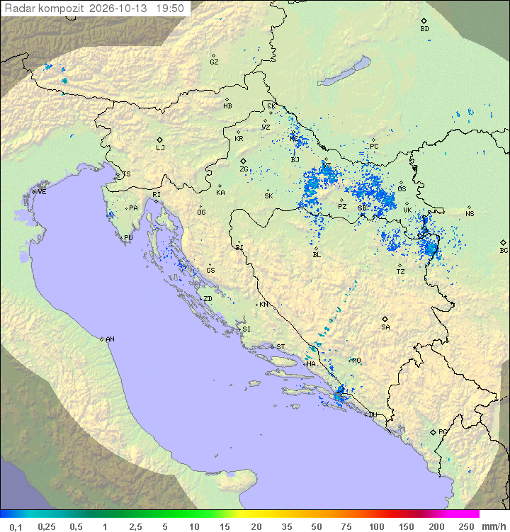 Padavine Hrvaška