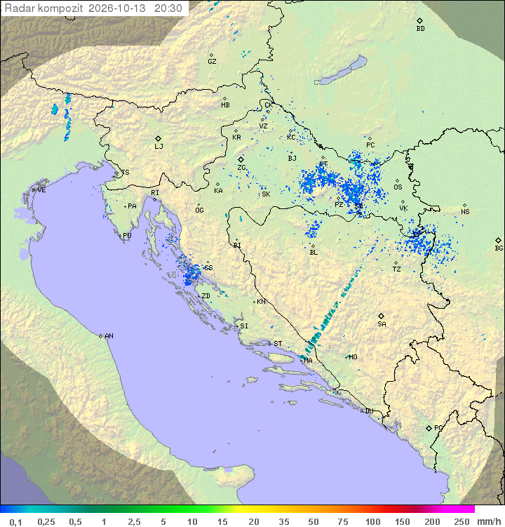 Padavine Hrvaška