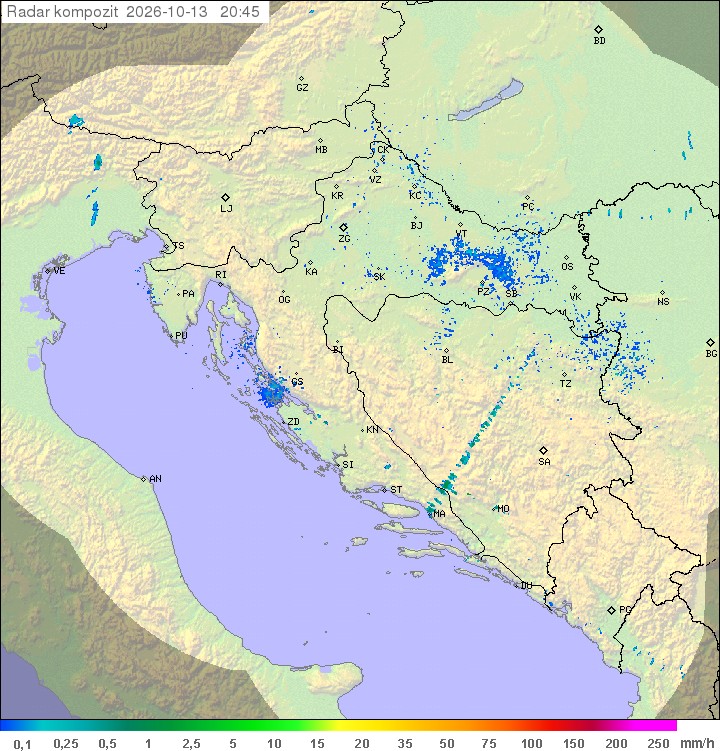 Padavine Hrvaška