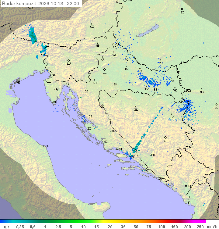 Padavine Hrvaška