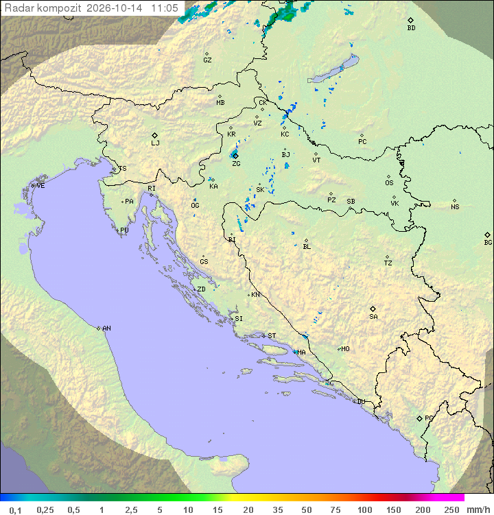 Padavine Hrvaška
