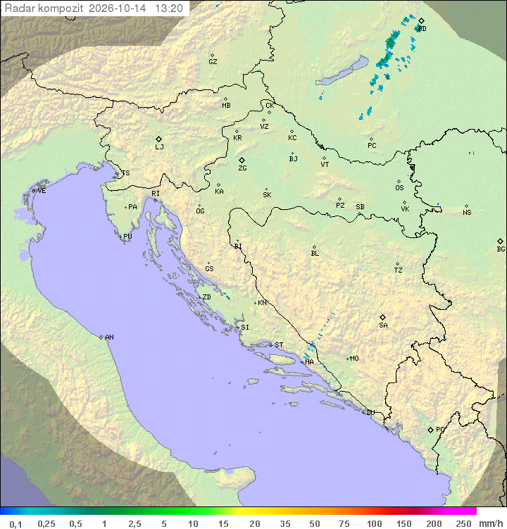 Padavine Hrvaška