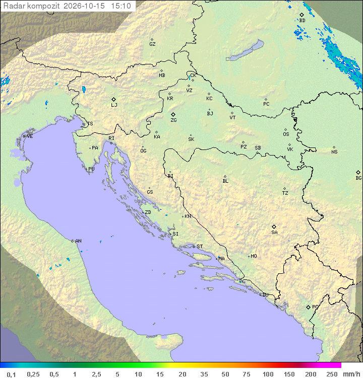 Padavine Hrvaška