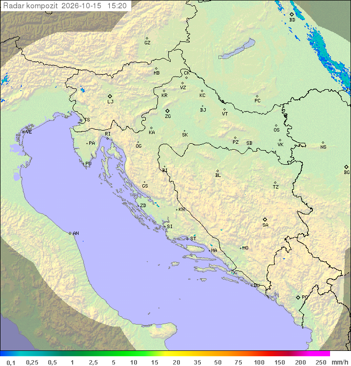 Padavine Hrvaška