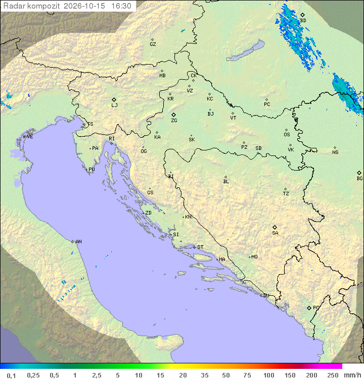 Padavine Hrvaška