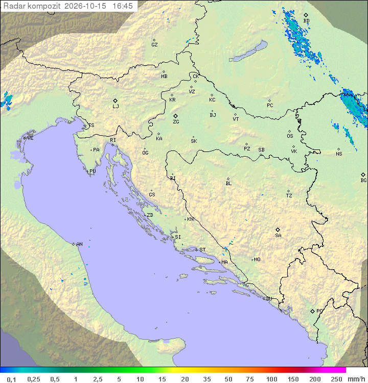 Padavine Hrvaška