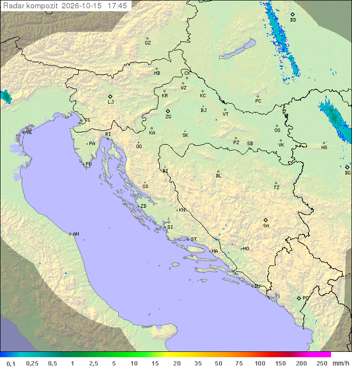 Padavine Hrvaška