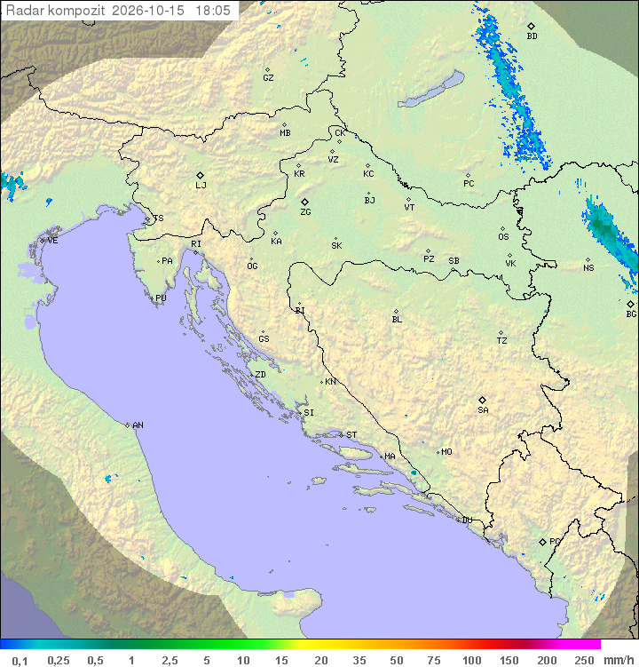 Padavine Hrvaška